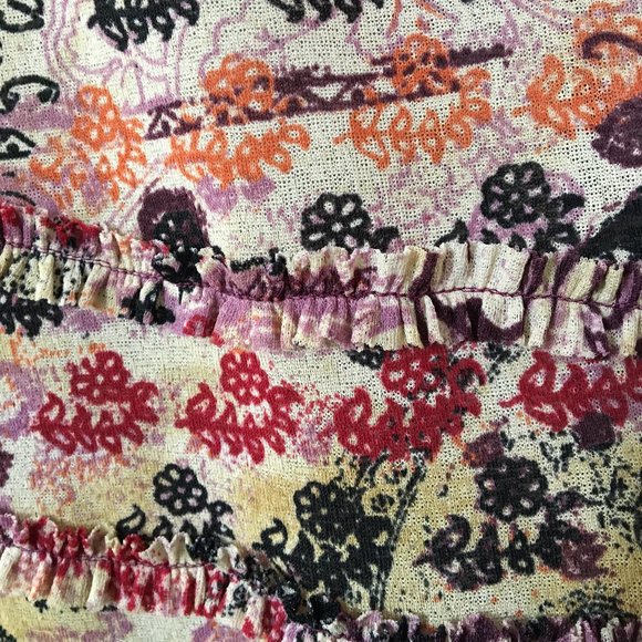 J. Jill Patterned Maxi Skirt w/Elastic Waist - M - Picture 5 of 10